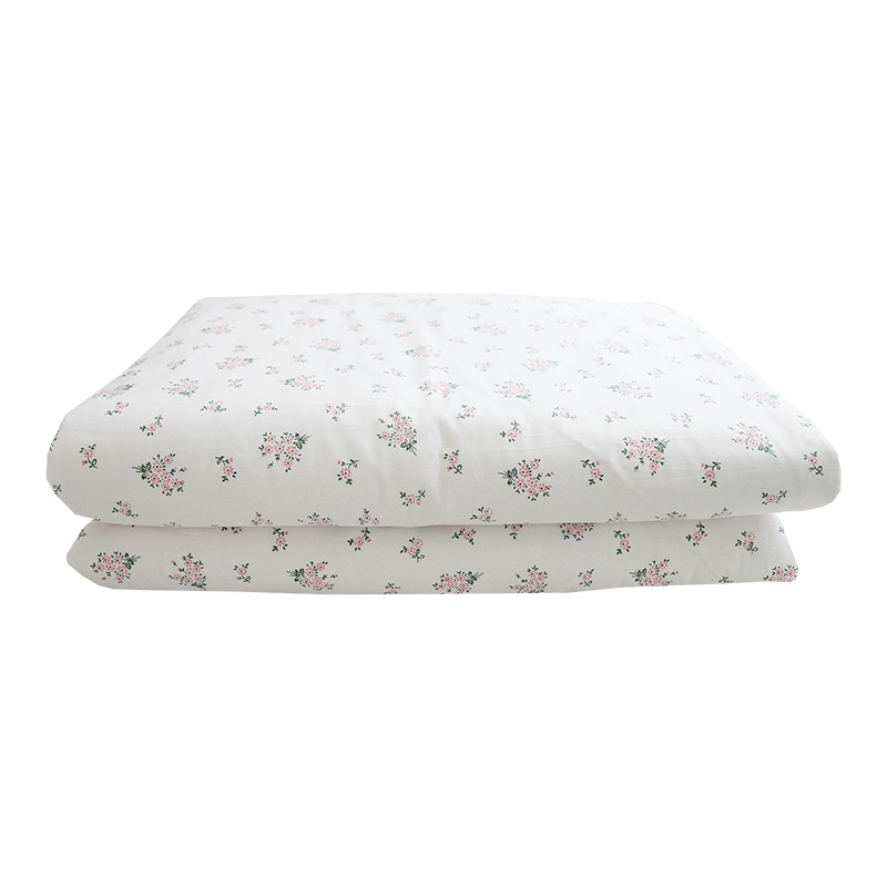 山楂树之恋日系碎花被套单件纯棉单双人150x200x2.3被罩100全棉冬