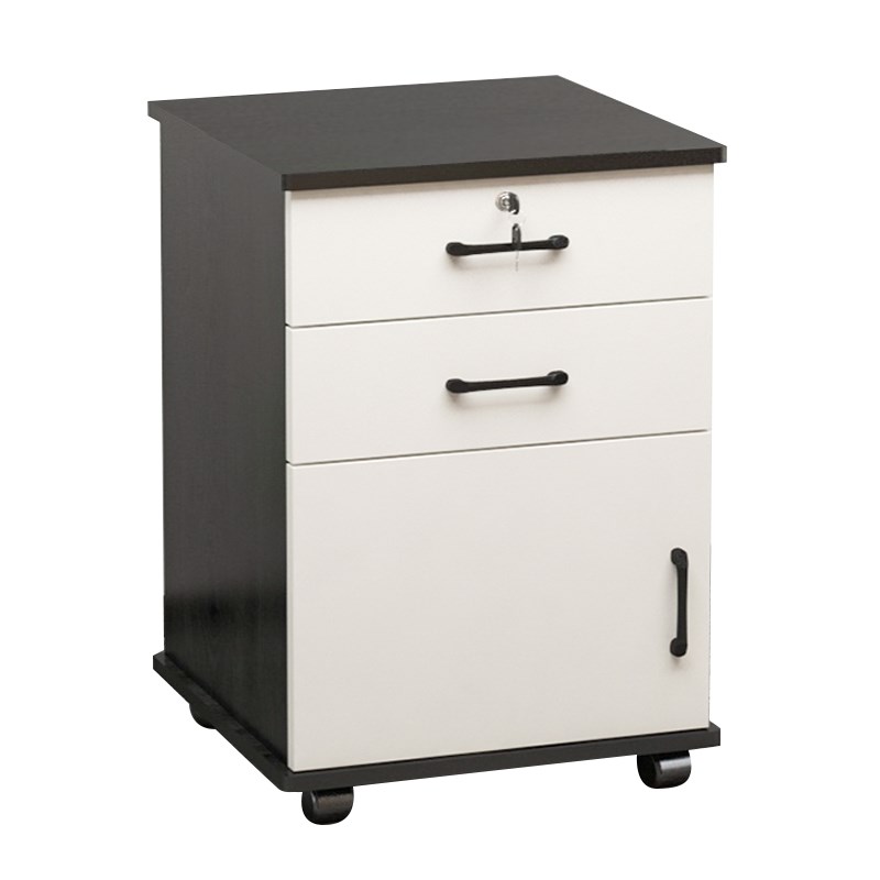 【整装柜】免安装文件柜办公室桌下移动矮柜带锁资料柜收纳储物柜
