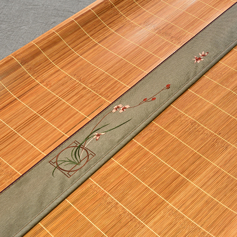 竹凉席子定做1.1不折叠1.8床直筒1.5夏天1m定制1.35竹席1.2米草席