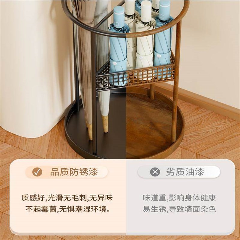 家用雨伞架收纳酒店大堂商用教室用伞桶挂放伞的门口神器置物架子