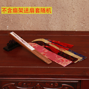 中国风白纸扇日用扇工艺礼品 8寸手绘桃花扇 新款 男女扇子折扇男式