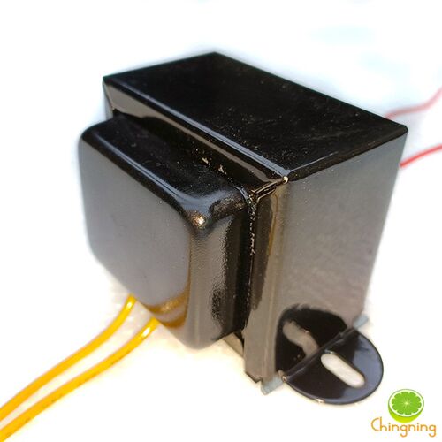 21W 全屏蔽胆机灯丝牛变压器 输出12.6V J烤漆黑色壳 ZL573008