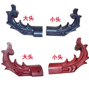 树脂瓦配件翘角凉亭仿古塑料瓦翘脚祥云造型配件屋顶装饰飞檐挑檐