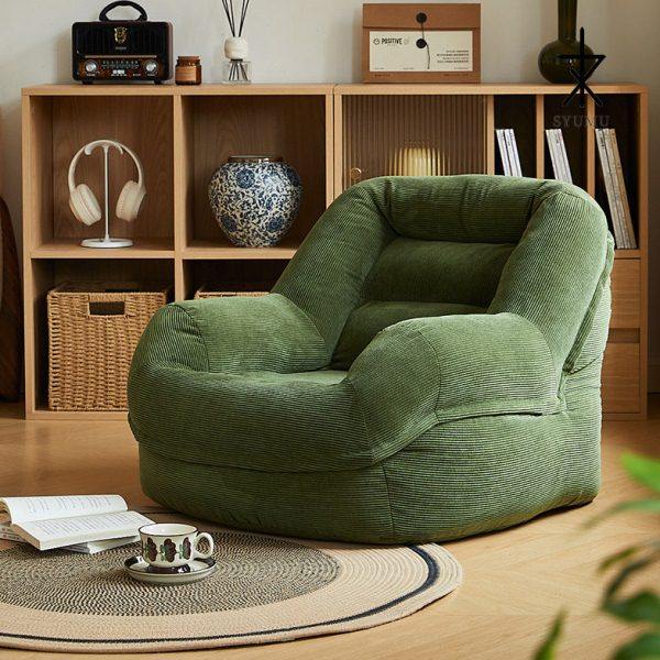 三又木懒人沙发窝窝沙发榻榻米阳台卧室客厅单人沙发复古懒人椅子,住宅家具,懒人沙发,淘宝优惠券,粉丝福利购,淘宝优惠卷