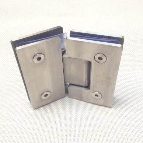 钻石形淋浴房玻璃浴室推拉门135度玻璃浴室夹304不锈钢拉丝铰链,基础建材,浴室玻璃夹,淘宝优惠券,粉丝福利购,淘宝优惠卷