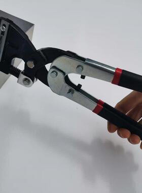 不锈钢板发光字广告字牌打孔钳重型2025001金铁属铝边工业级孔皮