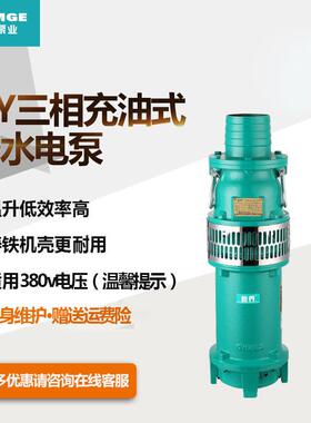 新潜界抽水泵Q充油泵10-23215方农田灌Y溉喷泉排涝380V农用业水工