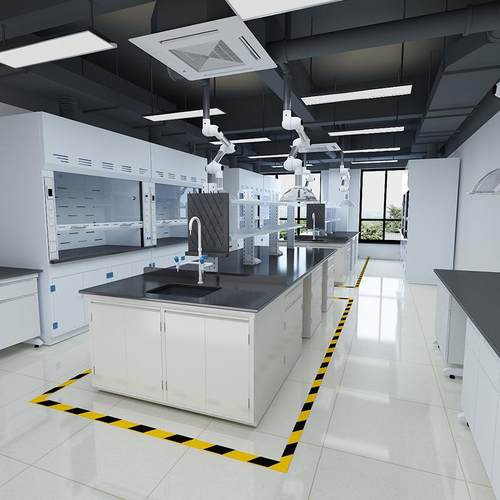 试验台试剂架试验台桌子23-2边全通风柜中央台钢洗手木水槽台钢实