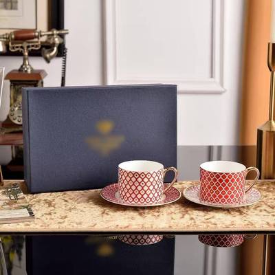 欧式骨瓷A-0005下午茶咖杯侣家用情酒啡店餐厅下午茶杯碟闺蜜礼品