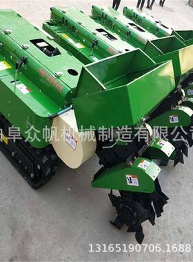 DXV果带园用柴开油沟施肥机操作简单田园管理机履式开沟机