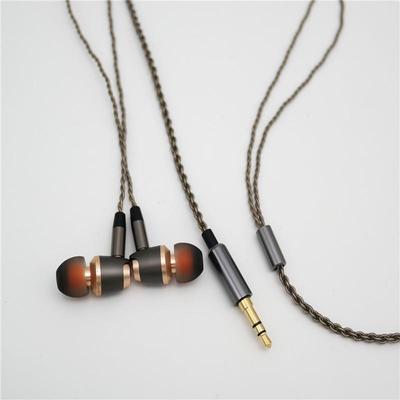 工厂直销M头P可3属耳机拆卸金直850直插插插镀银线耳机线材