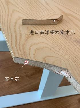 实清店仓31763木桌板适配本单电机桌腿