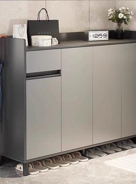 鞋柜用门200025家新款室内层玄关口柜一体储物柜实木腿多鞋架子