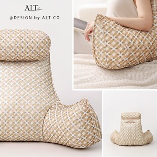 沙发看书靠枕大靠背垫床头软包床上孕妇依靠喂奶护颈护腰枕可拆洗