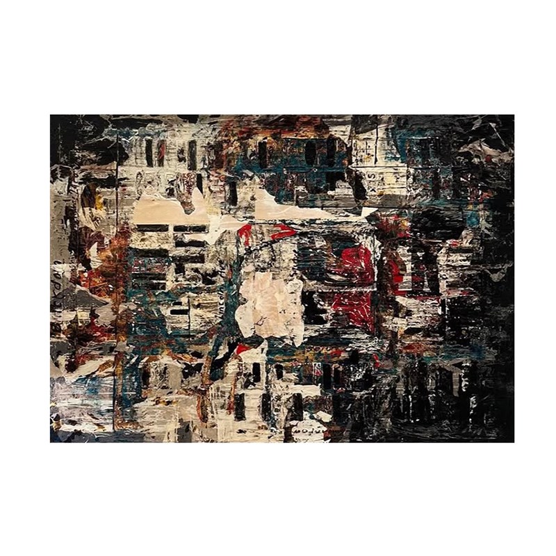 《星墟》客厅装饰画小众艺术酒店民宿别墅壁抽象沙发背景墙壁挂画