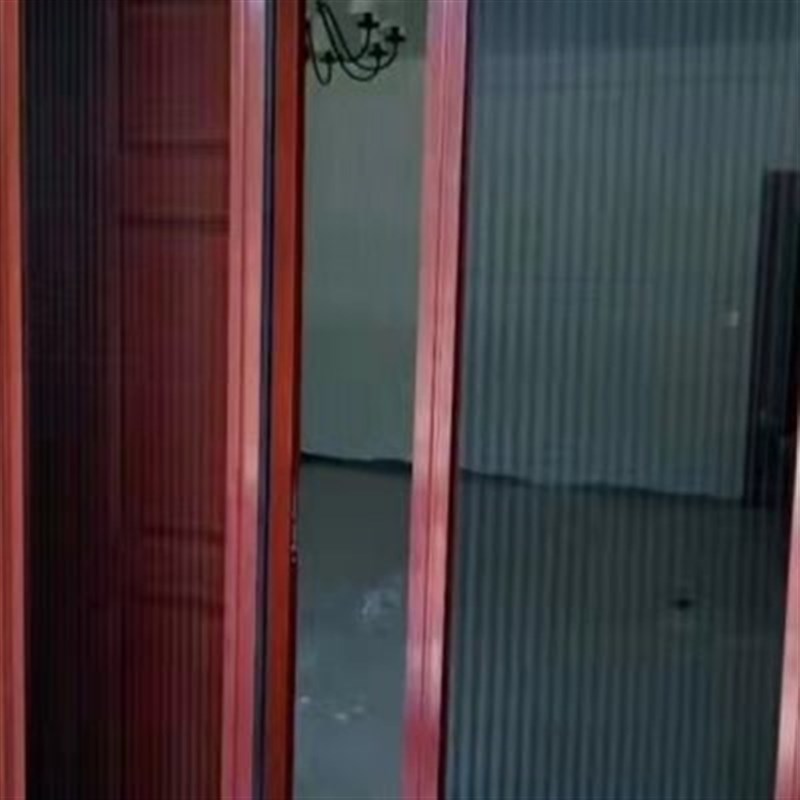 固能无轨隐形折叠纱门推拉伸缩风琴防蚊可拆洗加厚铝合金别墅大门