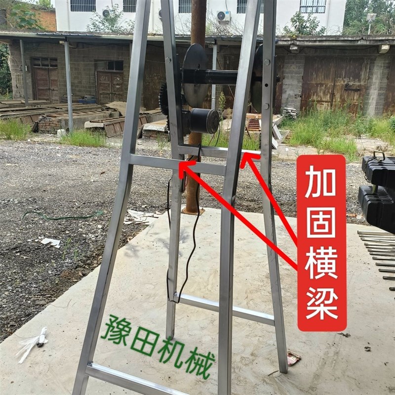 农用手摇折叠水泵吊n泵架子井架子加厚碳钢水泵下井神器水泵固定