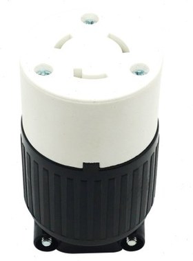 LK-7321 NEMA L5-20R美国工业插座大电流连接器20A 125V对插式