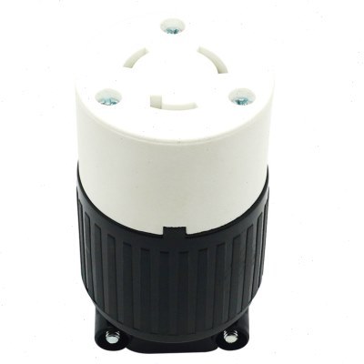 LK-7321 NEMA L5-20R美国工业插座大电流连接器20A 125V对插式