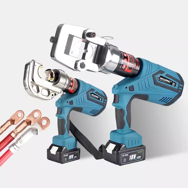 充电式液压钳EB-400/500连续压接款16-500小型锂电动压线钳电工钳