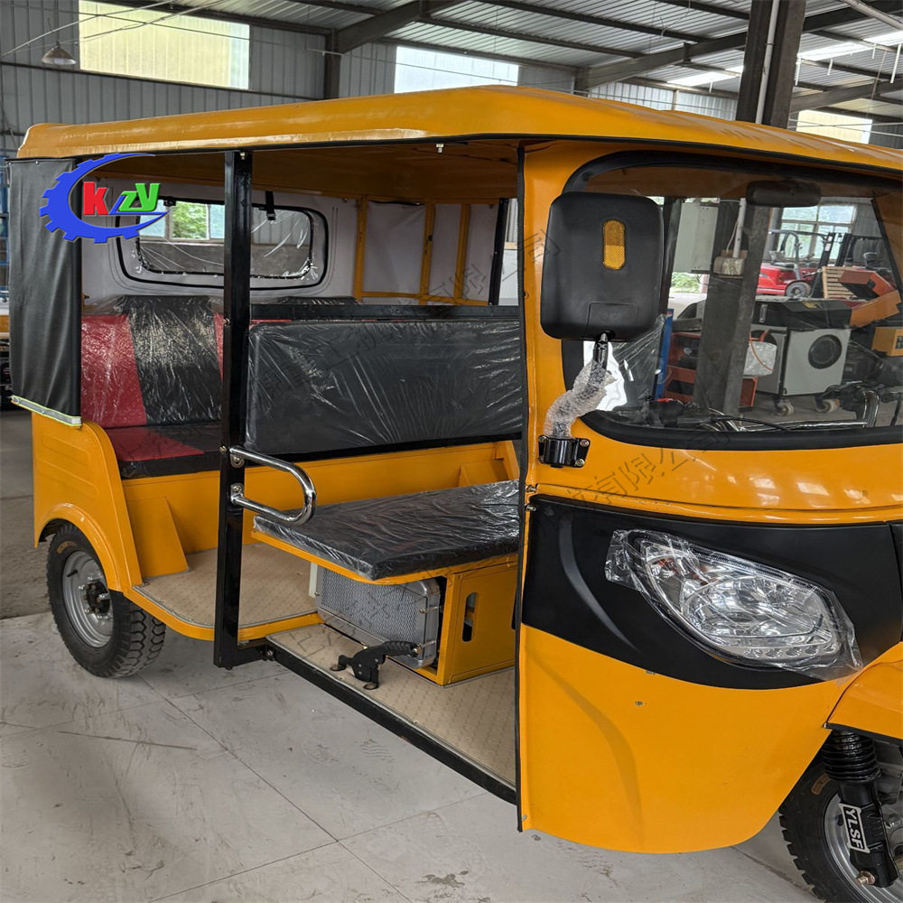 非洲热销TVS载客车 200CC水冷发动机嘟嘟车 拉客三轮车tuk tuk