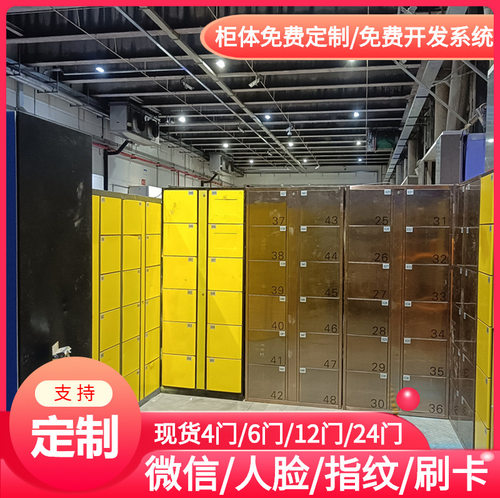 水乐园/游泳馆智能刷IC卡解锁储物柜厂家/员工存包柜/档案寄存柜