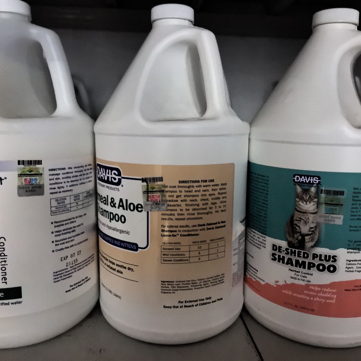 戴维斯香波赛级沐浴露去油膏大罐原装原瓶进口宠物戴维斯沐浴露