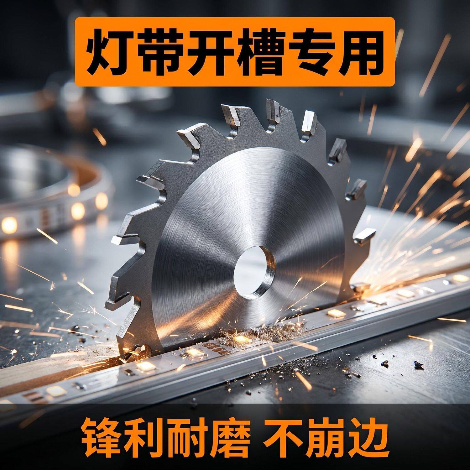 手提切割机灯带开槽专用合金锯片110云石机装修开槽不崩边耐磨片