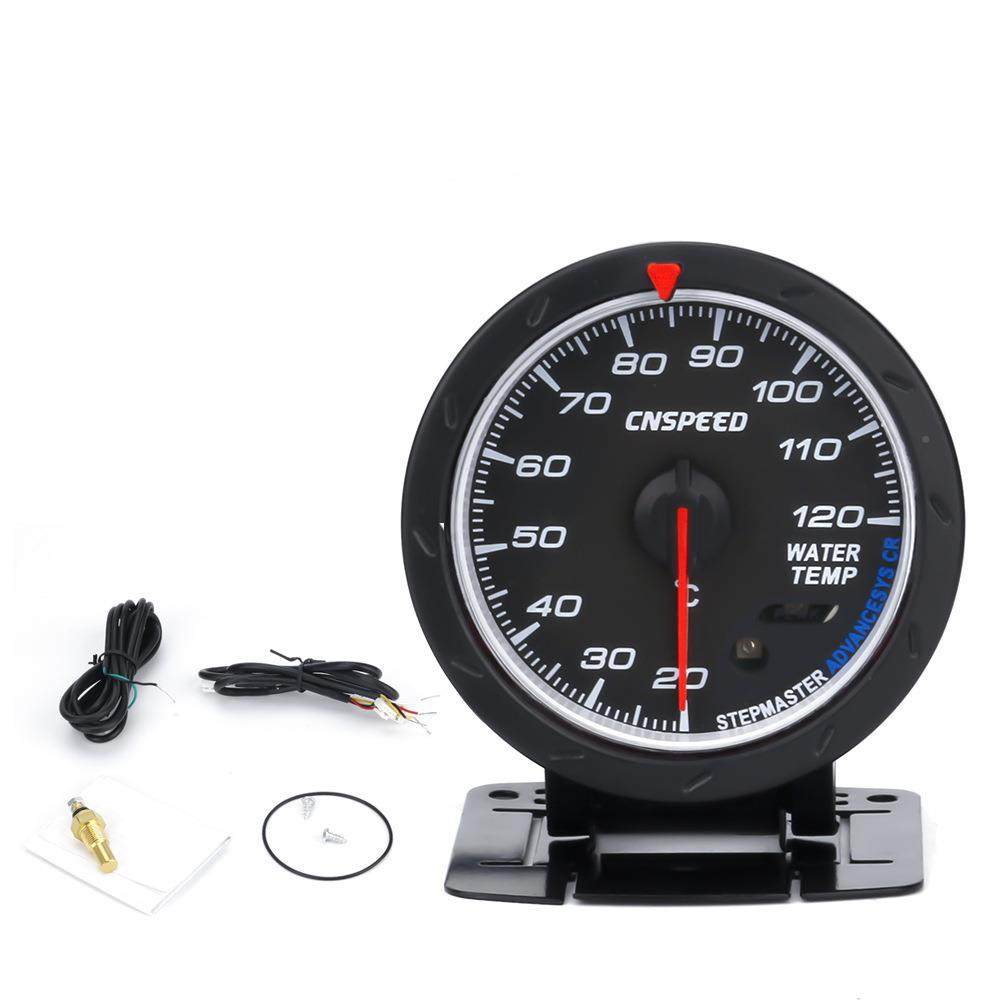 60m压m汽车改24723装仪表油指针增压车水温温油压电空燃比汽仪表