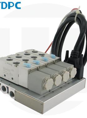 V电磁阀4V2组10-008气动阀4310-1/4V410-15电磁977控制阀组合TDPC