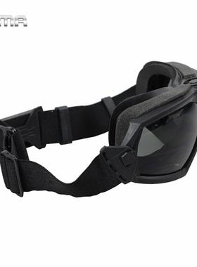 FMA新2款加强风扇眼镜L版PGTB102901BK1-2R风镜护目镜/眼镜直接配