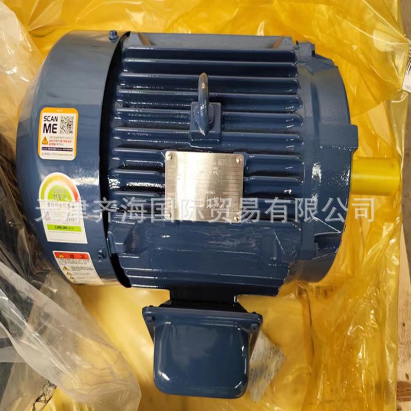 韩国进口电机 TEFC 0.75K 4P 480V 60HZ IP55 90L