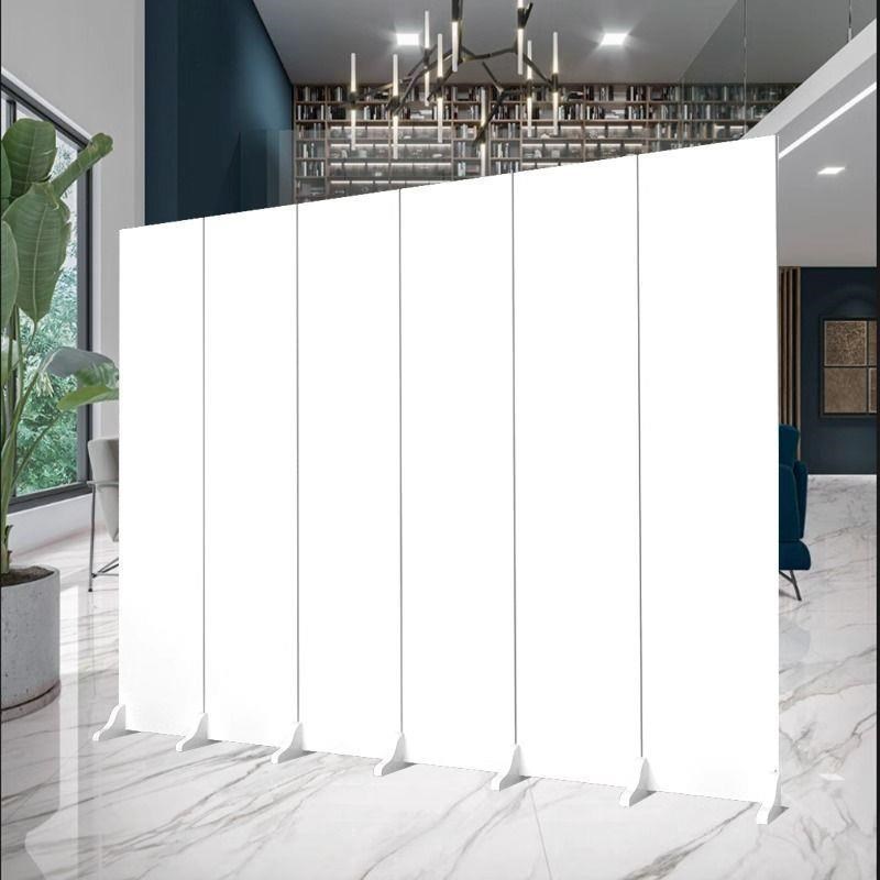 房间活动隔断墙板带门简易屏风屏蔽板活动假墙免安装隔断墙