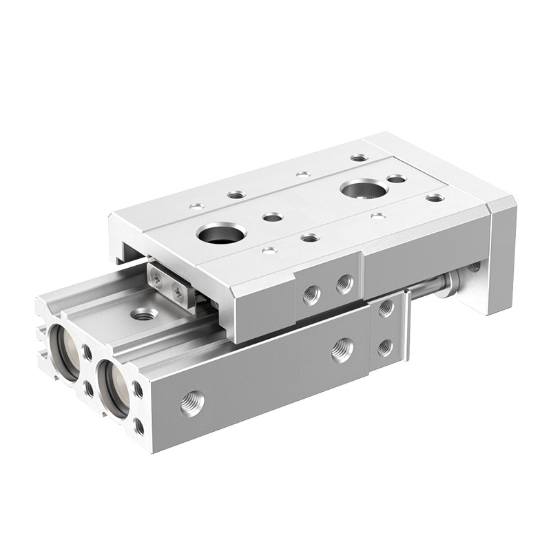 气动带导轨精密滑台气缸MXS6/8/12/16/20/25-10/20/30/40/50/100