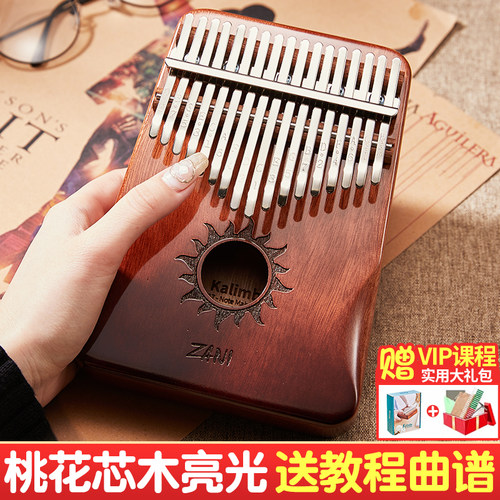 ZANI专尔拇指琴17/21音卡林q巴手指钢琴女生便携手拨琴网红五指琴