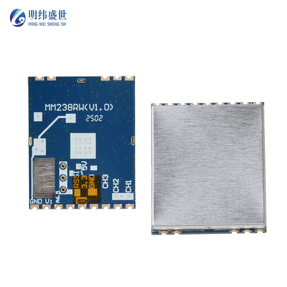 MM238RW无线视频传输接收模组DC3.3-5V5.8G接收模块不带音频