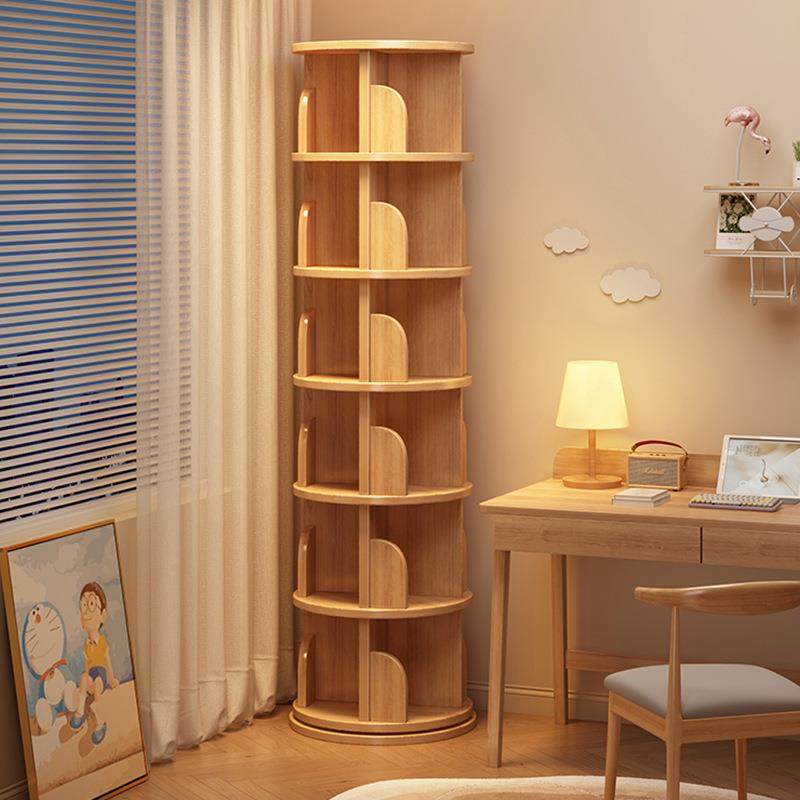 实木旋转书架360度学生储物柜客厅落地置物架卧室置物柜转角书柜,电子元器件市场,其它元器件,淘宝优惠券,粉丝福利购,淘宝优惠卷