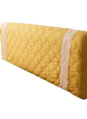 简约现代全包床头罩软包布艺床头套皮床防尘罩保护套弹力1.5m1.8m