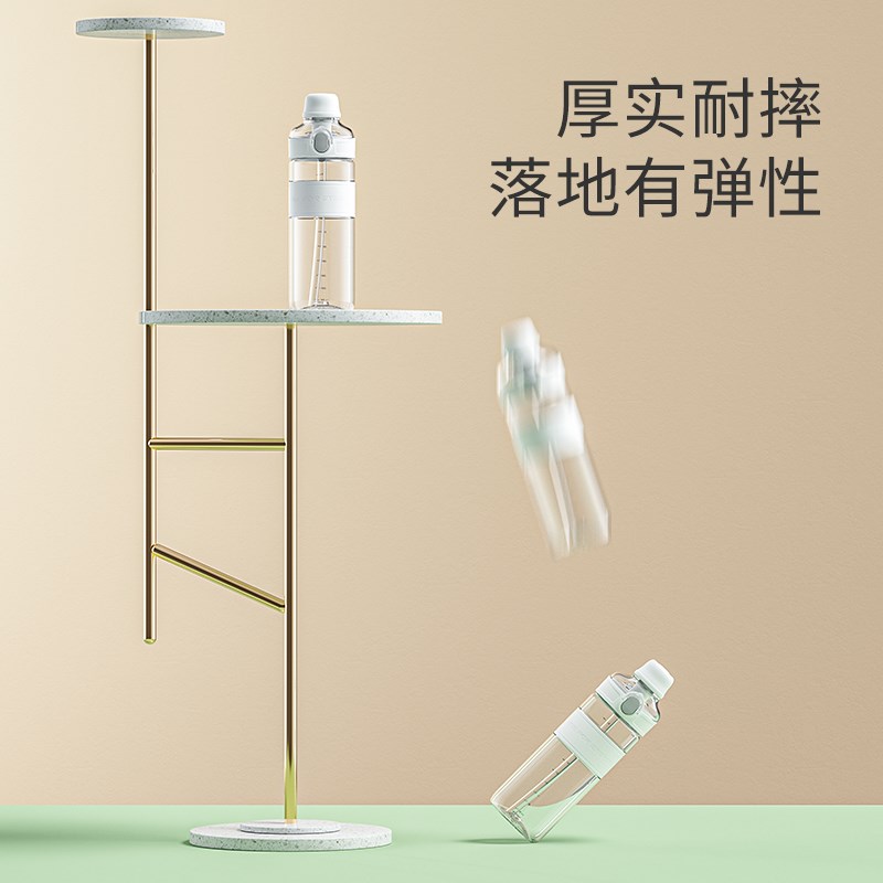 儿童运动水壶大容量吸管杯直饮杯夏天季外出便携喝水男孩上学