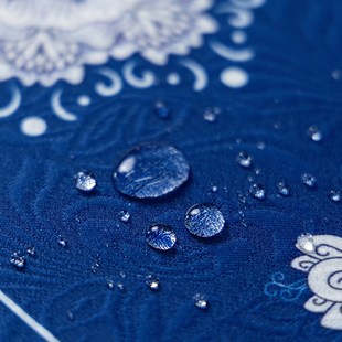 幽花团簇纹中式桌旗茶席垫子高端现代桌旗布茶旗茶几餐桌茶桌垫布