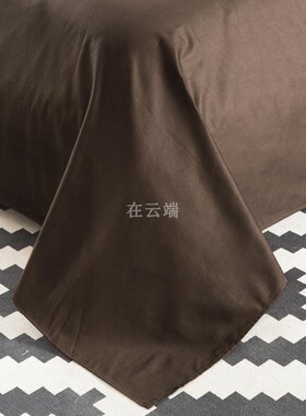 全棉豹纹床单单件斜纹被单1.2米单人床1.51.8双人2.0m加大床