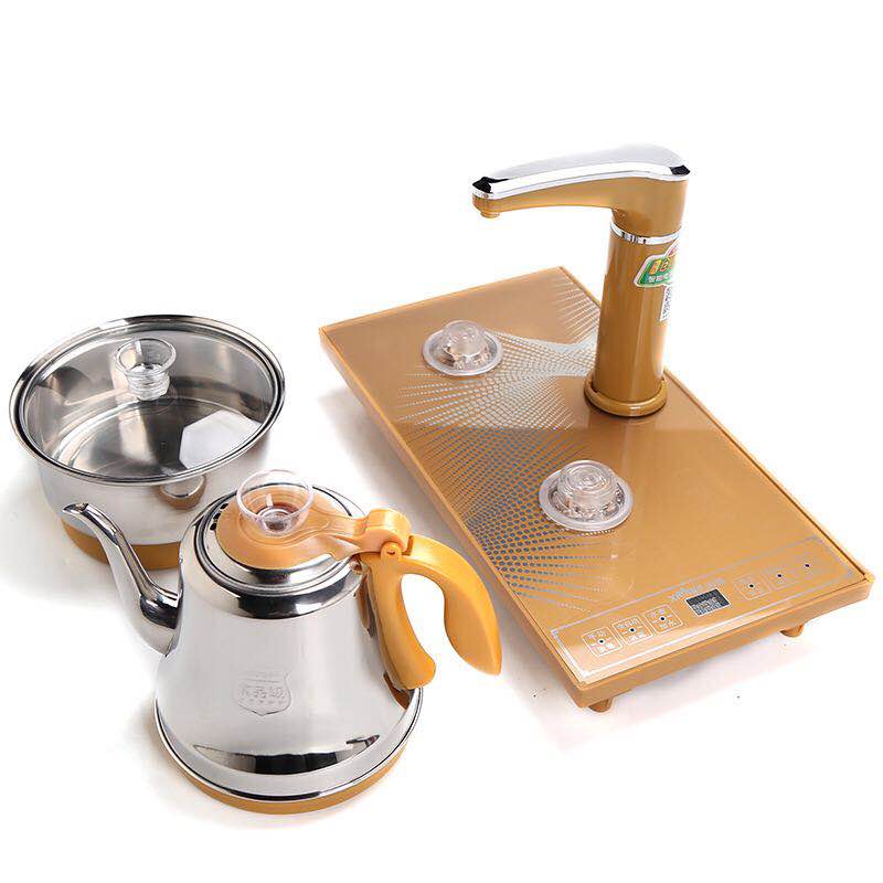 YX*23溪茗电磁炉茶具套装全自动上水电热水壶S泡茶自烧水壶电.