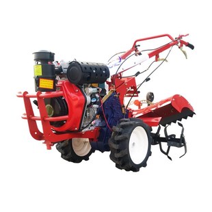 直连微耕机粗轴大马力全齿轮中耕机多功能柴油旋耕开沟起垄耕地机