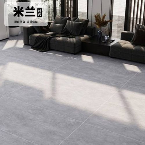 灰色哑光X大板客厅地砖卫生间厨房墙砖通体大理石瓷砖