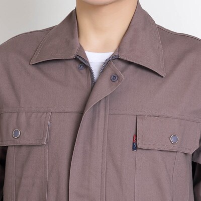 长袖工作服套装春秋劳服男工人工厂耐磨工程服加厚电焊汽修服