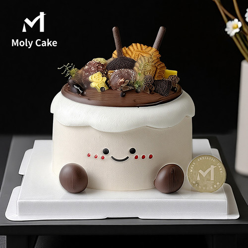 创意可爱jellycat可可奥利奥蛋糕