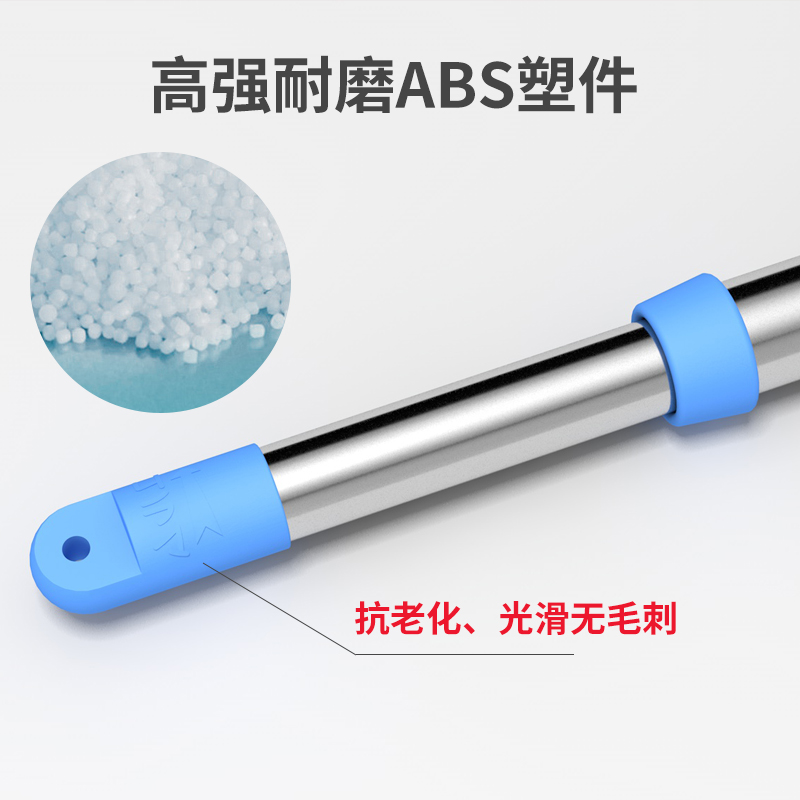 不锈钢阳台伸缩杆 子竹竿晾衣杆室内单G杆室外凉衣服晒被子晾 衣