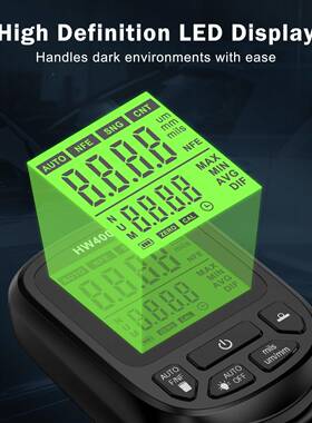 新款H仪W4HW400S0S高精度涂测厚仪防滑漆膜油漆层检层测干0膜膜厚