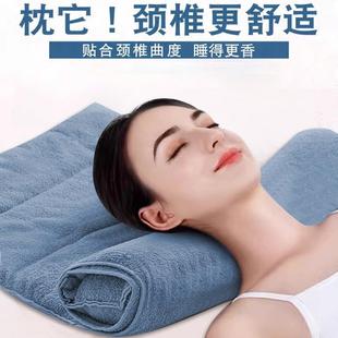 颈椎枕头护颈枕芯助成人睡眠专用睡觉可0011hcgQ 自由调节高度颈
