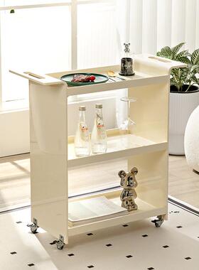 北欧HYTB-22约客厅小推车置物架多家用收整纳理架简带轮可移动层